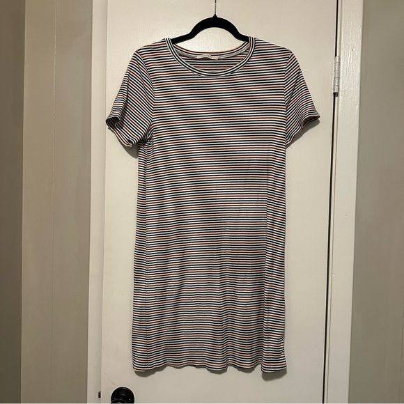 Ellison striped ribbed multi color dress size L - Picture 1 of 7